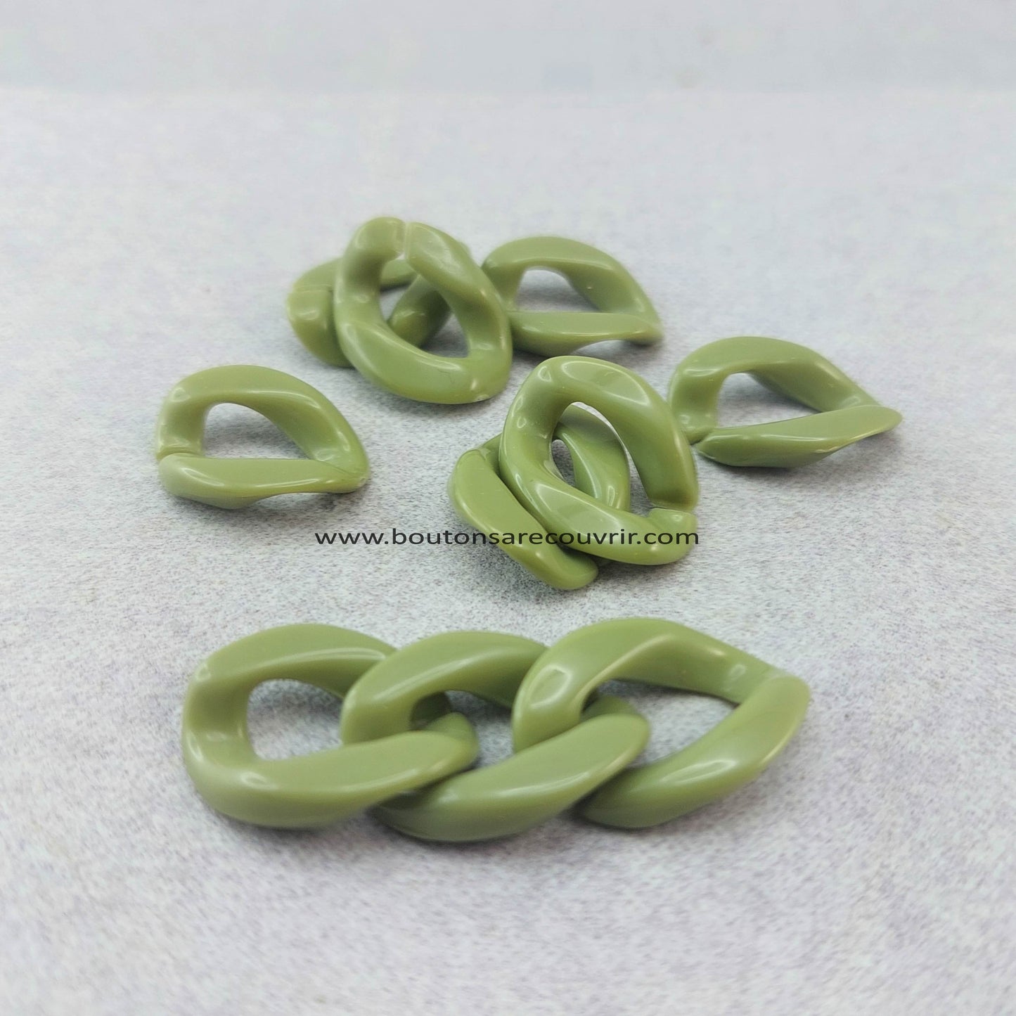 MAILLON | Maillon acrylique 24 x 16 mm