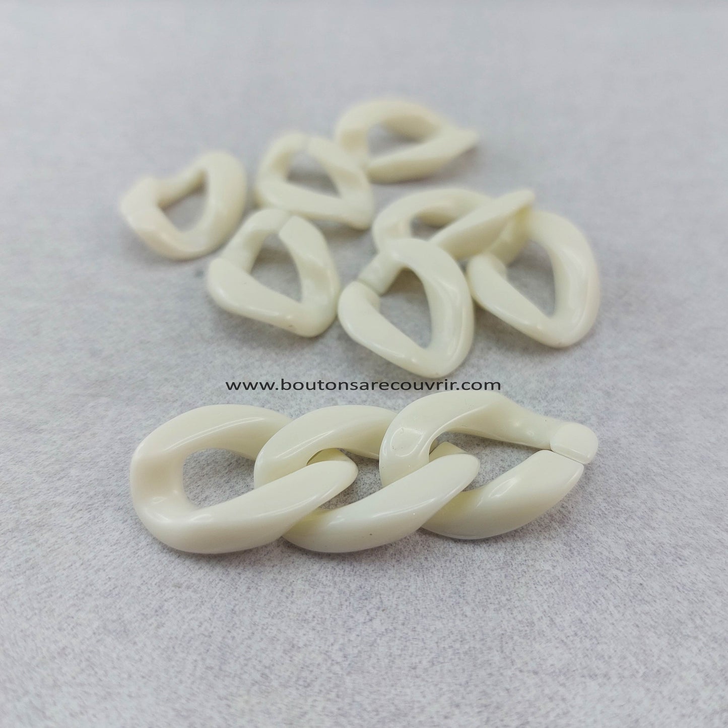 MAILLON | Maillon acrylique 24 x 16 mm