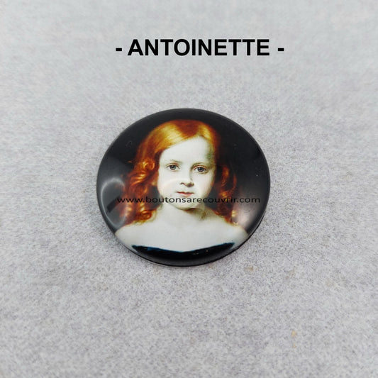 ANTOINETTE | Cabochon en verre