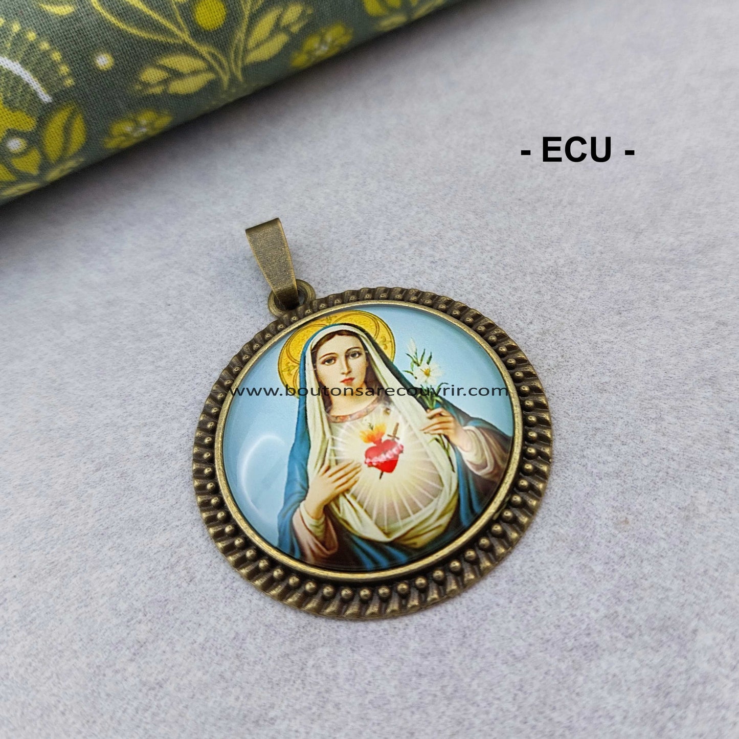 MARIE | Médaillon + Cabochon