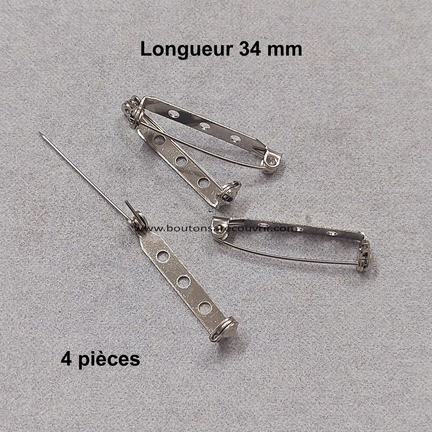 34 mm | 4 supports de broche