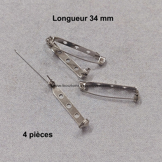 34 mm | 4 supports de broche
