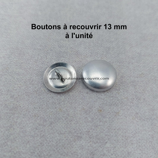 1 bouton à recouvrir 13 mm