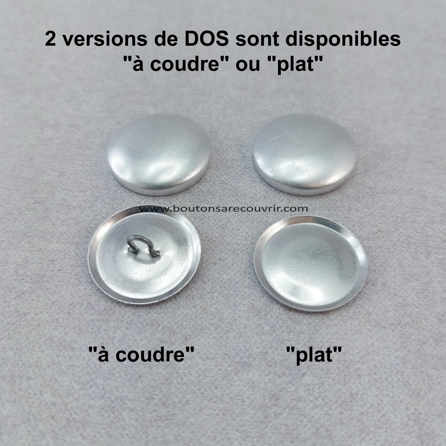 FLOWER | Bouton recouvert