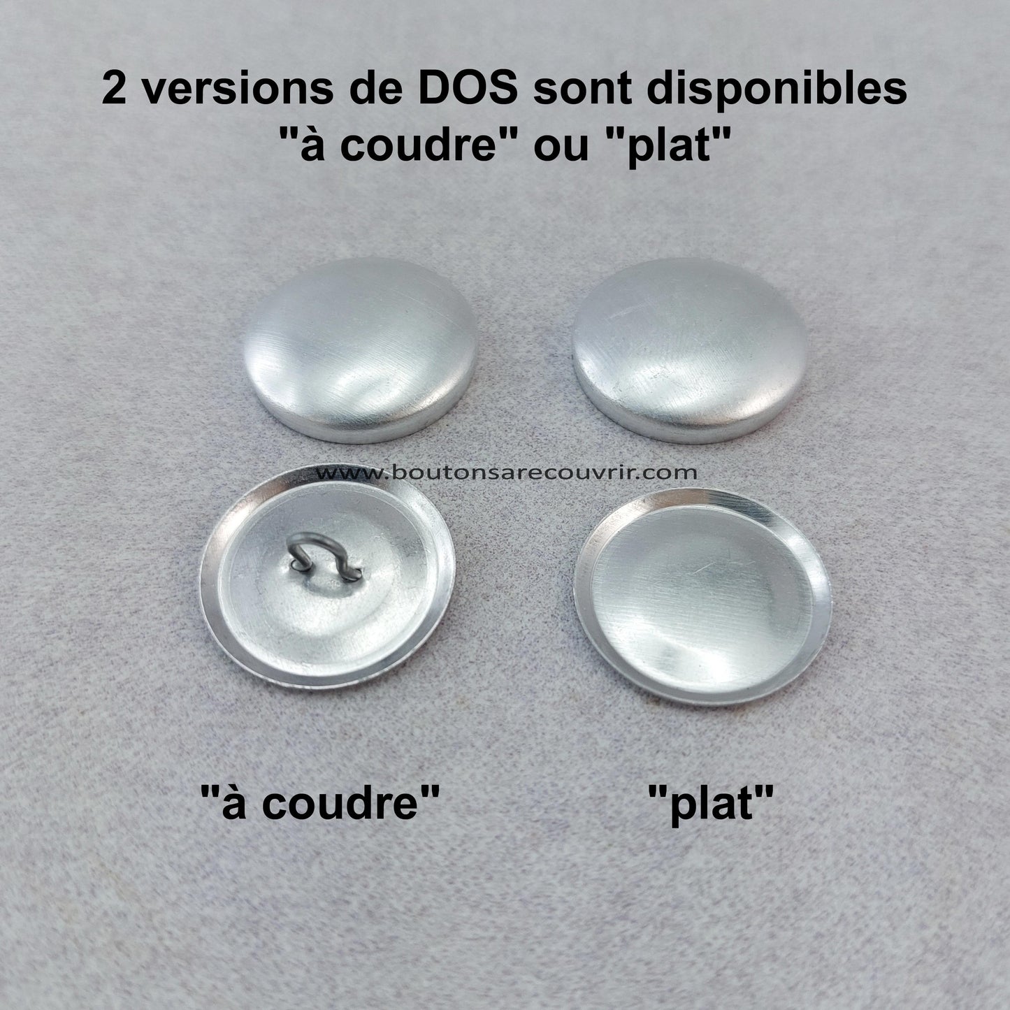 Bouton 23 mm, à l'unité