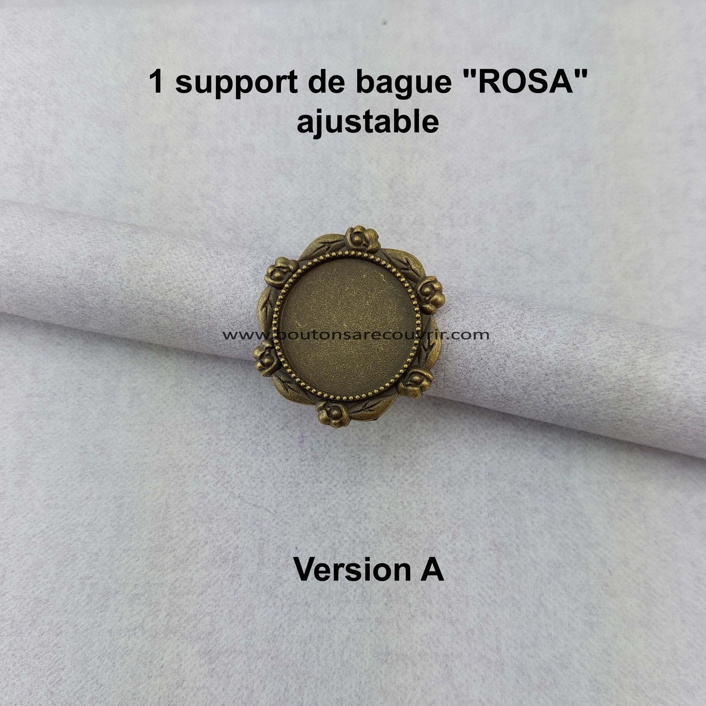 ROSA | Bague à recouvrir