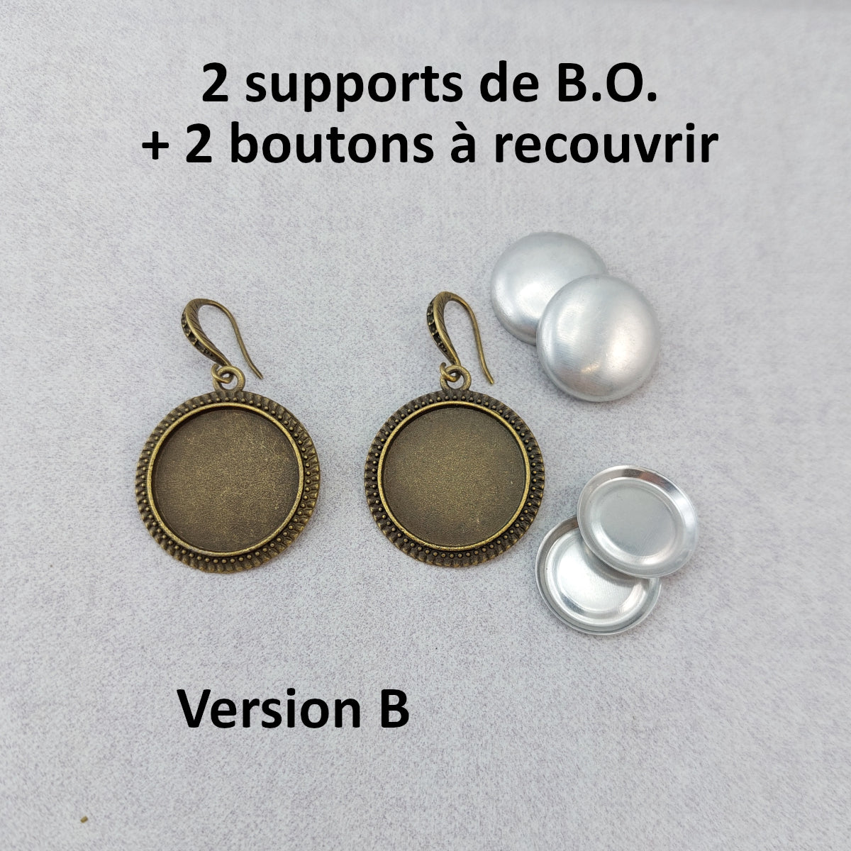 HULDA | Boucles d'oreilles à recouvrir