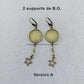 STELLA | Boucles d'oreilles à recouvrir