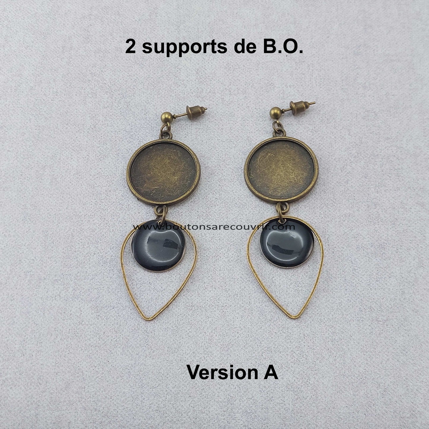 GYAN - Boucles oreilles à recouvrir