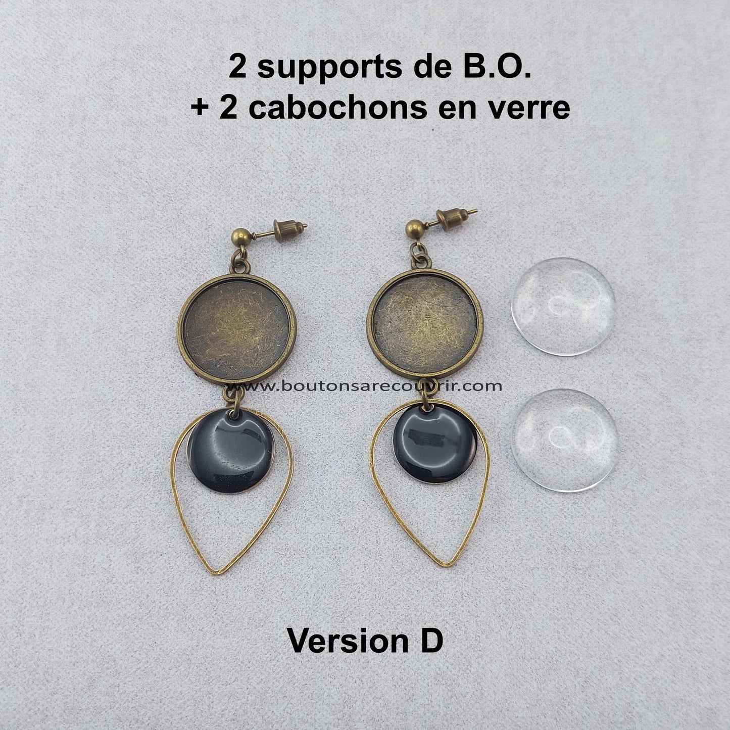 GYAN - Boucles oreilles à recouvrir