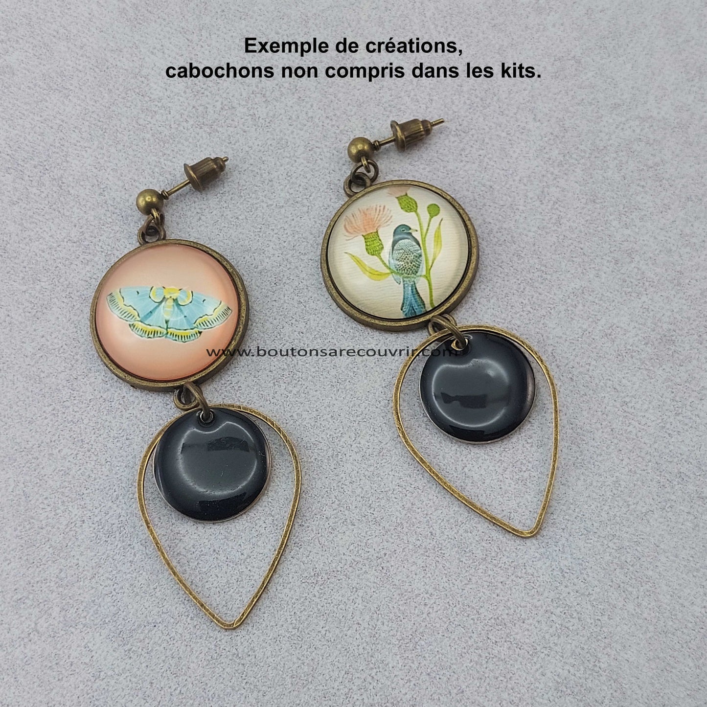 GYAN - Boucles oreilles à recouvrir