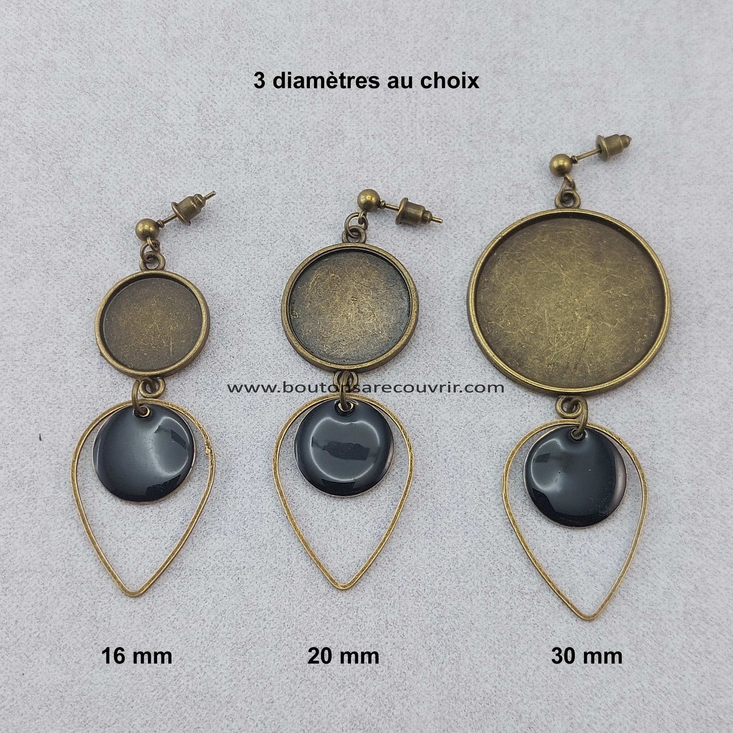 GYAN - Boucles oreilles à recouvrir