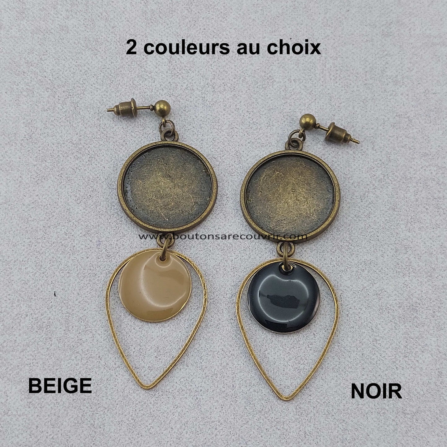 GYAN - Boucles oreilles à recouvrir
