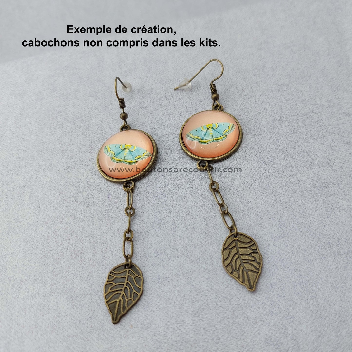 FEUILLE 2 | Boucles oreilles à recouvrir