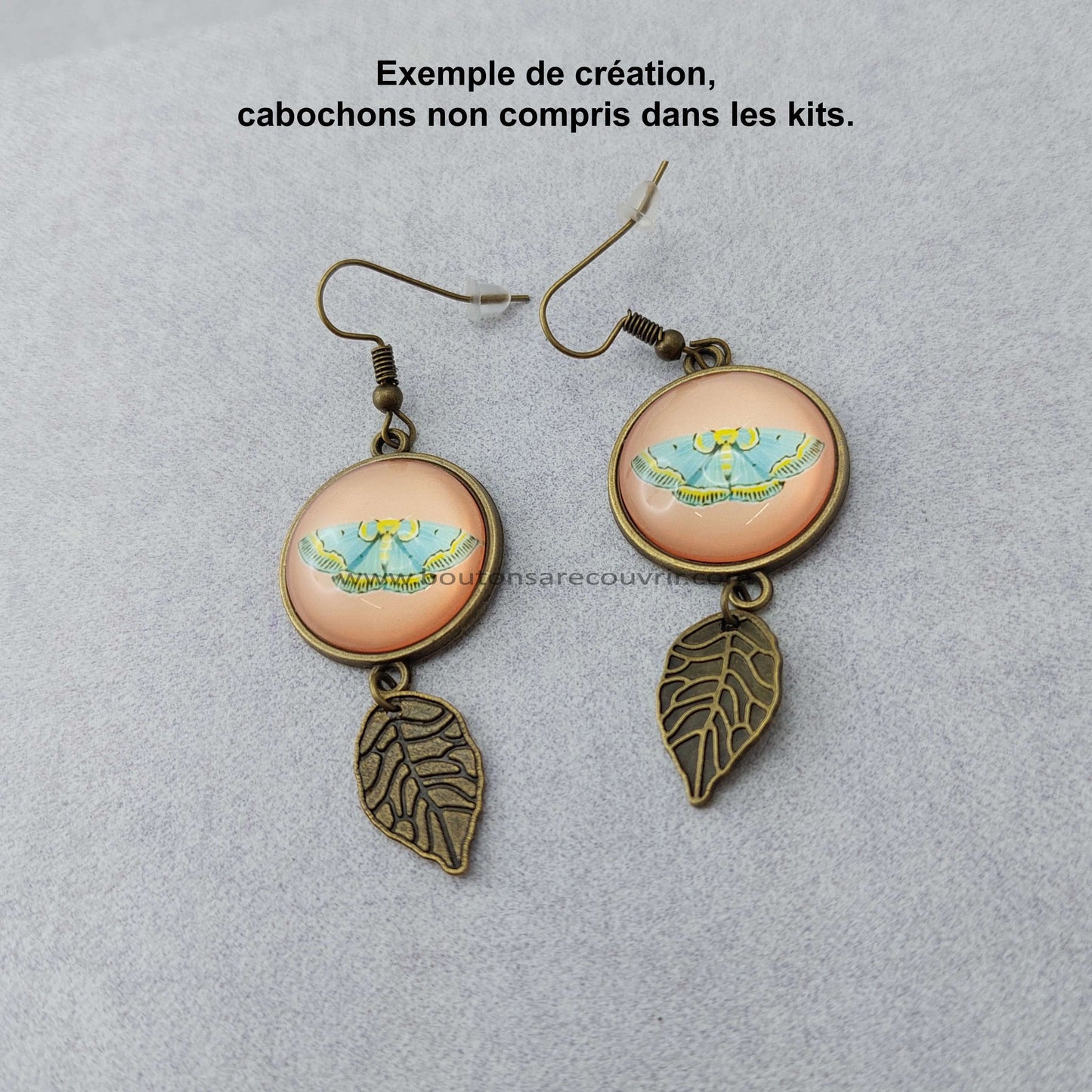 FEUILLE 1 | Boucles oreilles à recouvrir