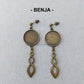 BENJA | Boucles oreilles à recouvrir
