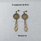 BENJA | Boucles oreilles à recouvrir
