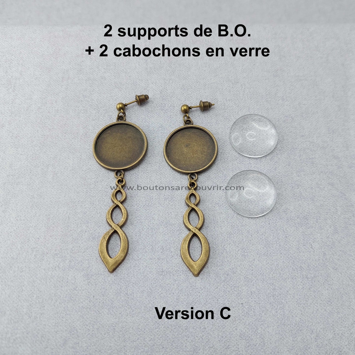 BENJA | Boucles oreilles à recouvrir