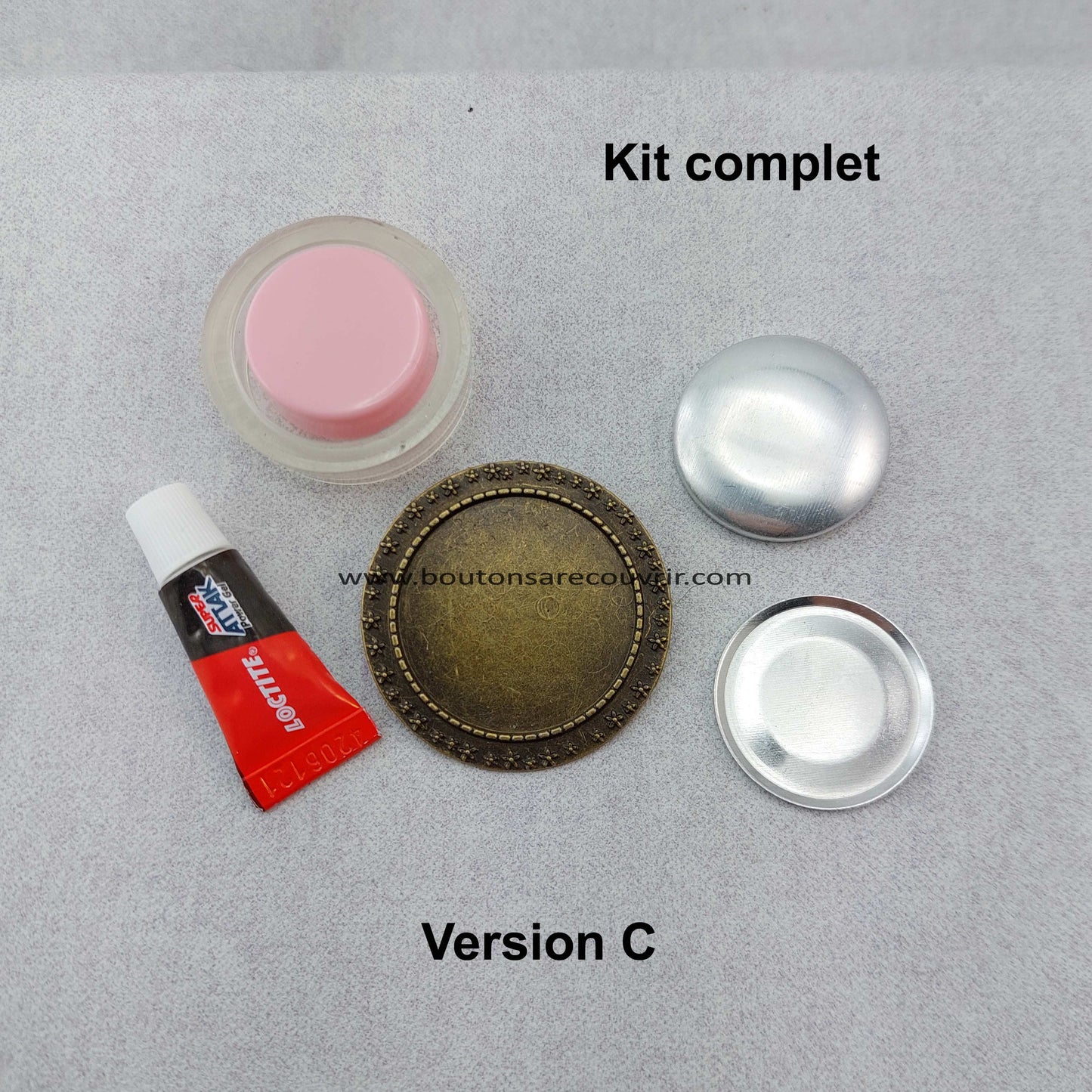 ROSY | Broche à recouvrir