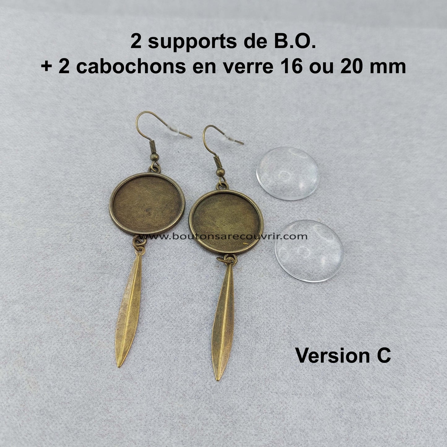 IZYA | Boucles d'oreilles à recouvrir