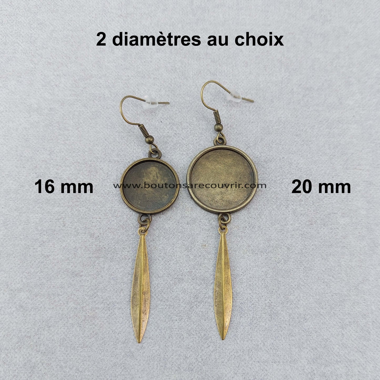 IZYA | Boucles d'oreilles à recouvrir