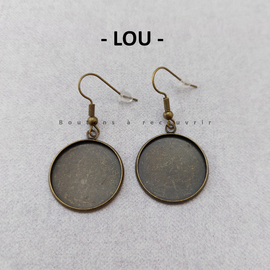 LOU | Boucles d'oreilles à recouvrir
