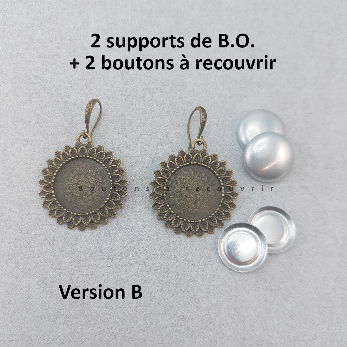 CRISTA | Boucles d'oreilles à recouvrir