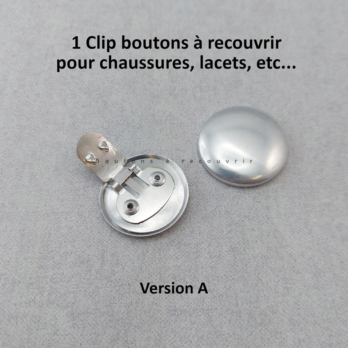 BLEUET | Clip à recouvrir pour chaussure, lacet, etc...