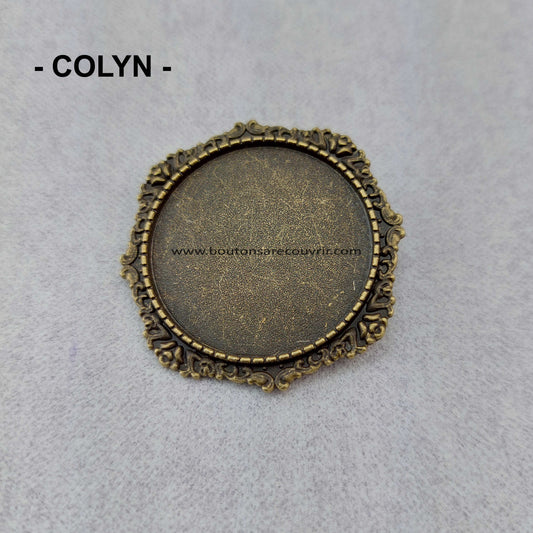 COLYN | Broche à recouvrir