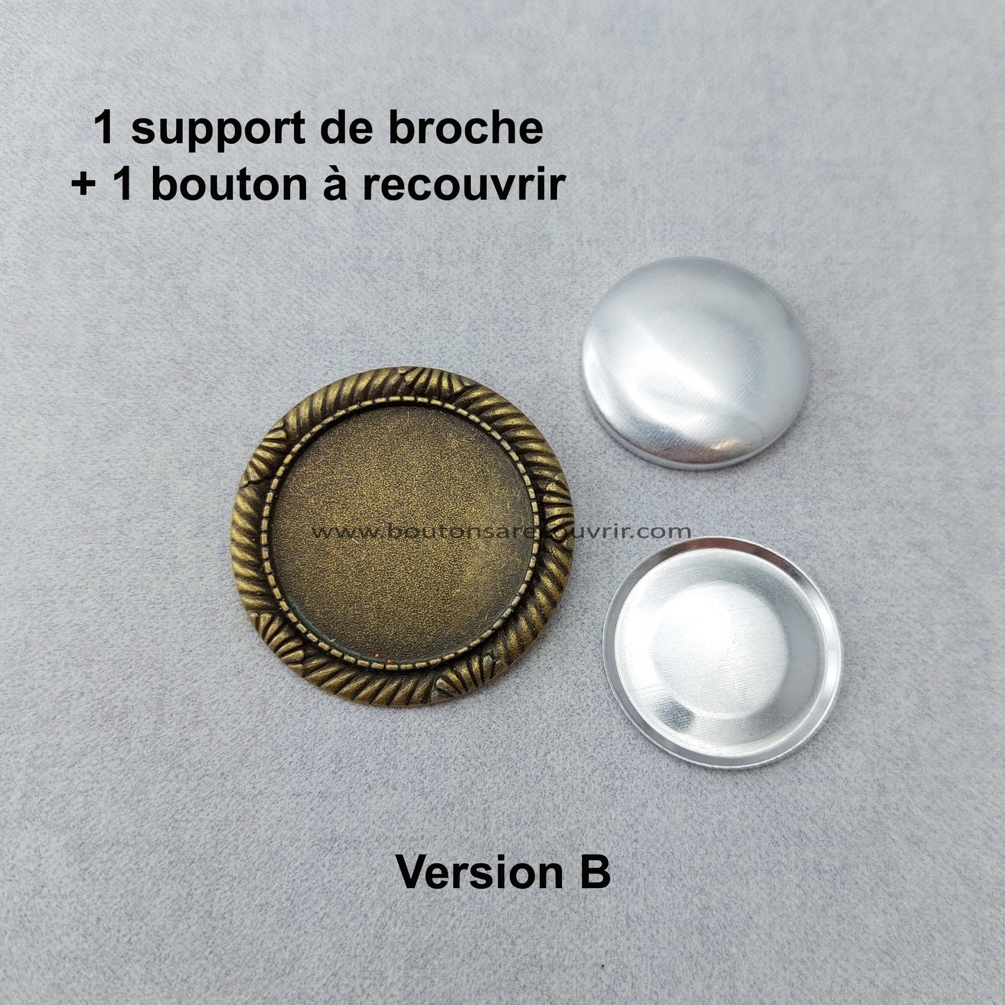 SENZA | Broche à recouvrir