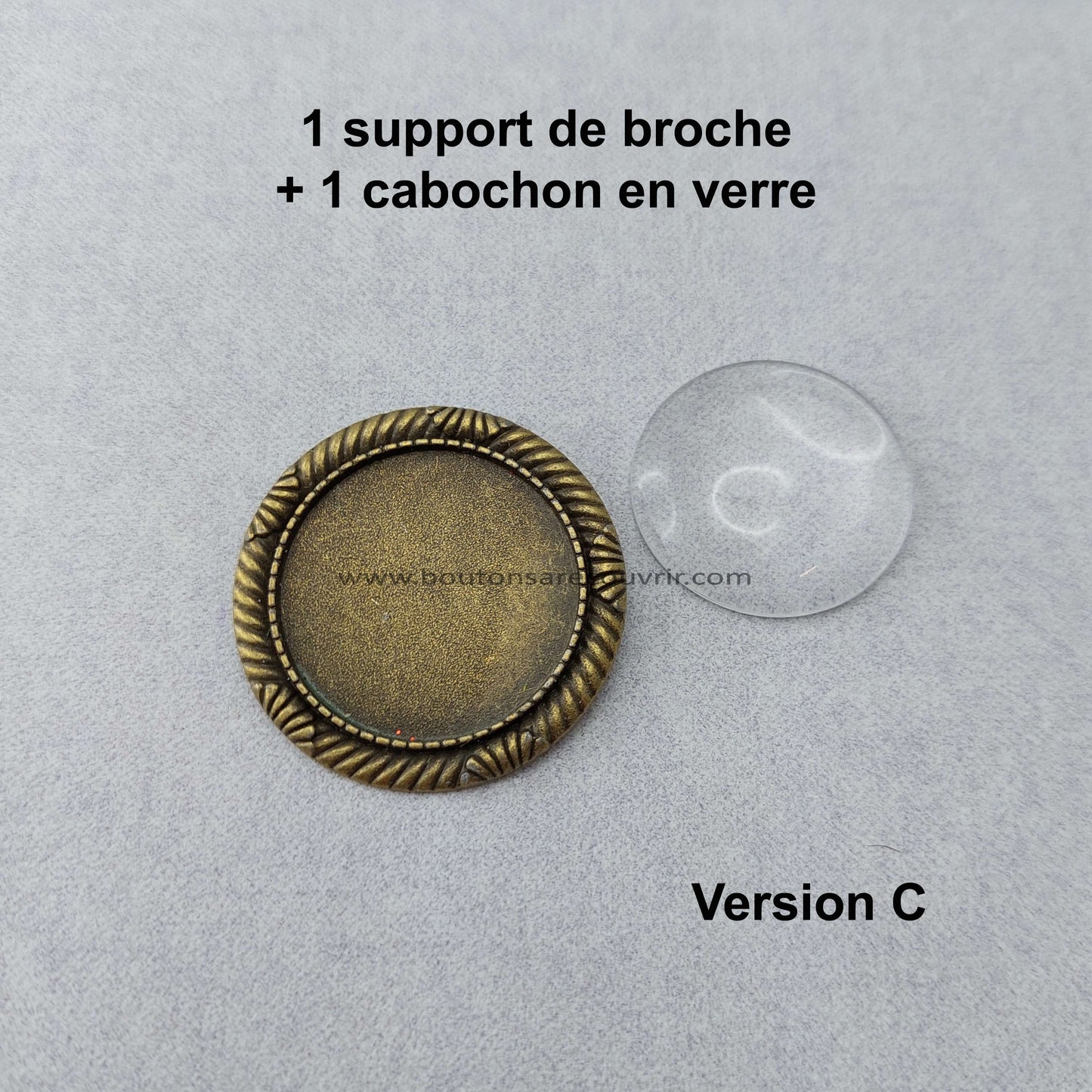 SENZA | Broche à recouvrir