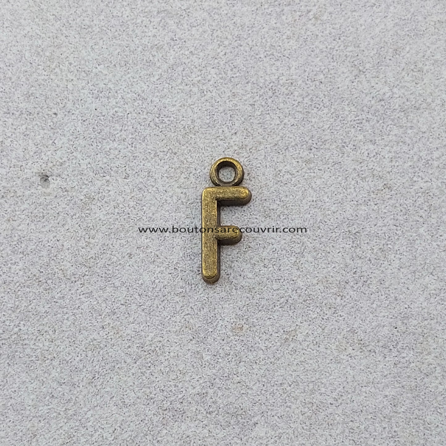 ALPHABET | Lettre bronze antique