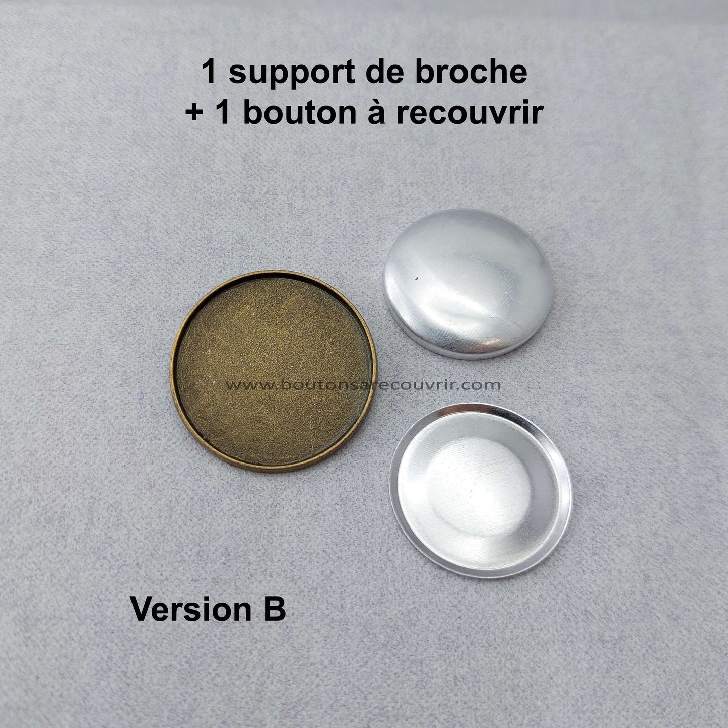 ZOE | Broche à recouvrir