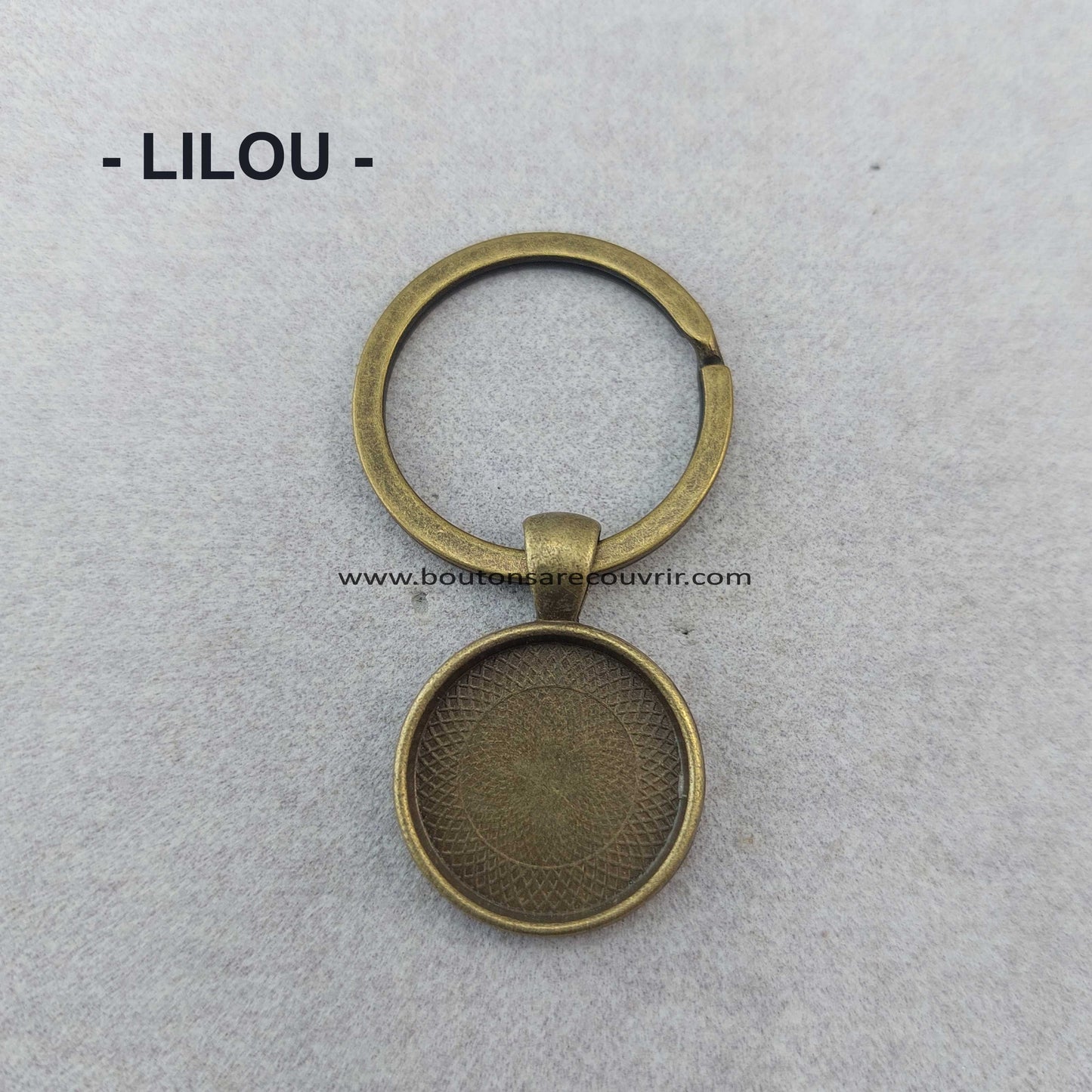 LILOU | Porte-clés à recouvrir