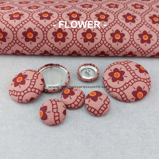 FLOWER | Covered button