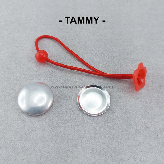 TAMMY | Elastique à cheveux ROUGE