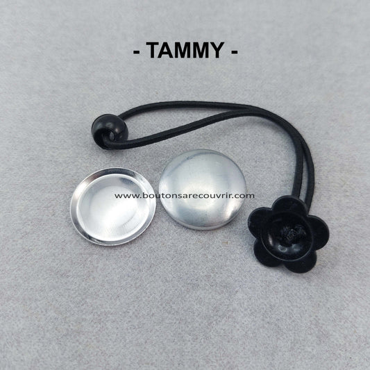 TAMMY | Elastique à cheveux NOIR
